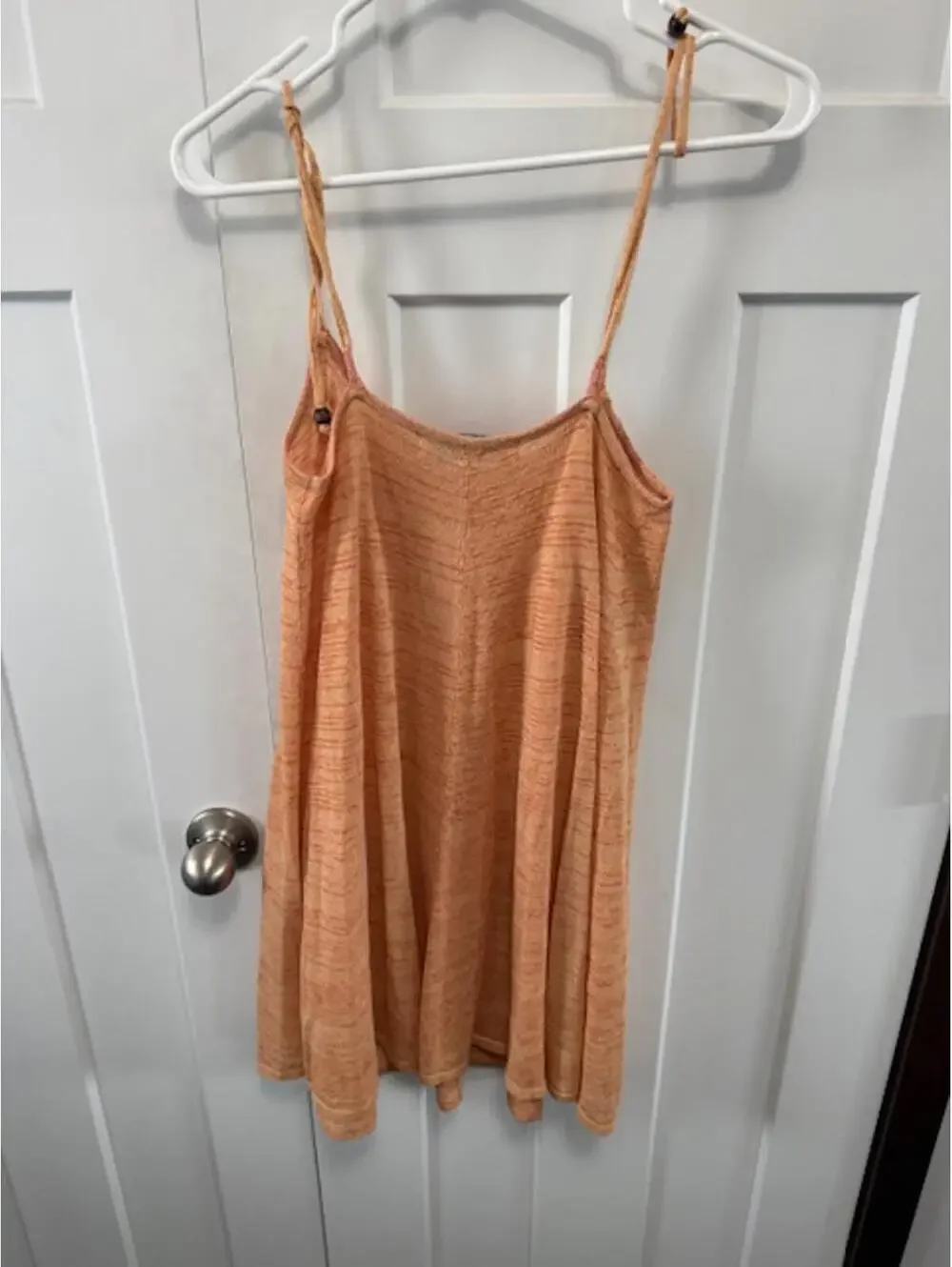 Free People Beach top Romera Sweater Tunic in coral size small oversized NWT
